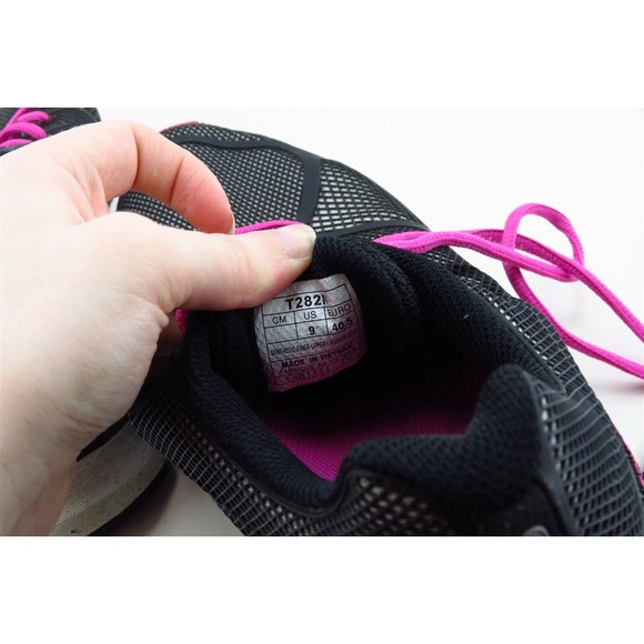 Asics Women Size 9 M Black Running Mesh Instinct 33 - Picture 7 of 9